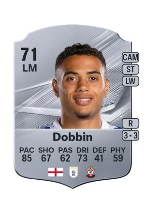 Dobbin - 71 - Rare EA FC 27 card