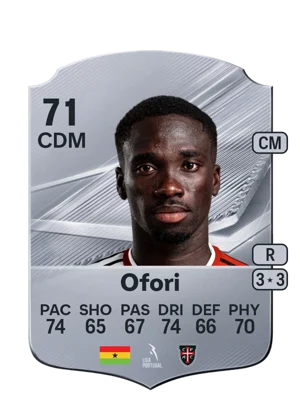 Ofori - 71 - Rare EA FC 27 card