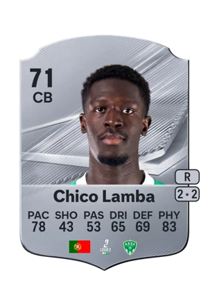 Chico Lamba - 71 - Rare EA FC 27 card