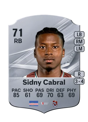 Sidny Cabral - 71 - Rare EA FC 27 card