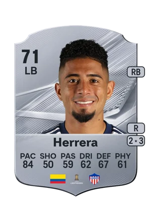 Herrera - 71 - Rare EA FC 27 card