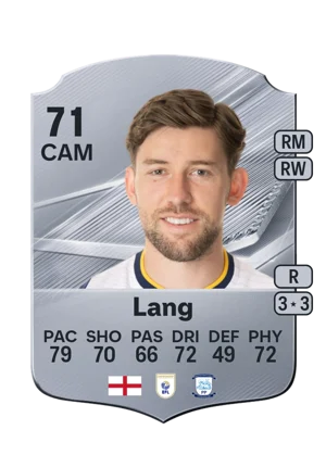 Lang - 71 - Rare EA FC 27 card