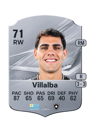 Villalba - 71 - Rare EA FC 27 card
