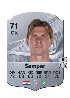 Šemper - 71 - Rare EA FC 27 card