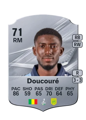 Doucouré - 71 - Rare EA FC 27 card