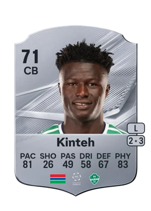 Kinteh - 71 - Rare EA FC 27 card