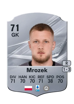 Mrozek - 71 - Rare EA FC 27 card