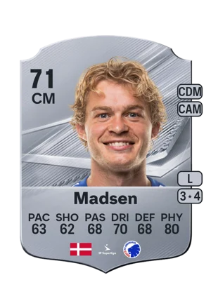 Madsen - 71 - Rare EA FC 27 card