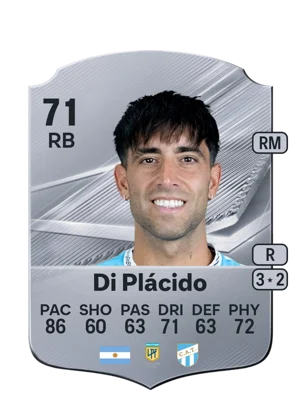 Di Plácido - 71 - Rare EA FC 27 card