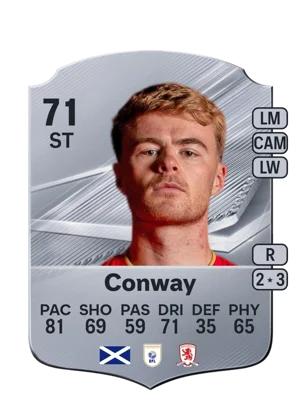 Conway - 71 - Rare EA FC 27 card