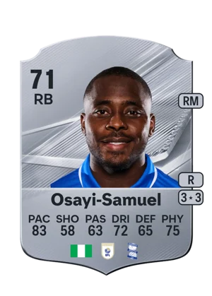 Osayi-Samuel - 71 - Rare EA FC 27 card