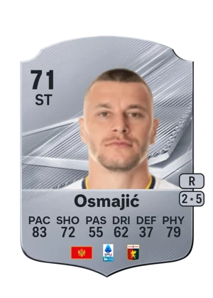 Osmajić - 71 - Rare EA FC 27 card