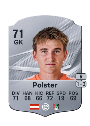 Polster - 71 - Rare EA FC 27 card