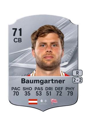 Baumgartner - 71 - Rare EA FC 27 card
