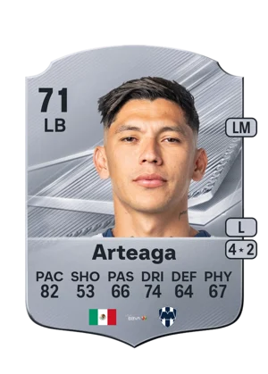 Arteaga - 71 - Rare EA FC 27 card