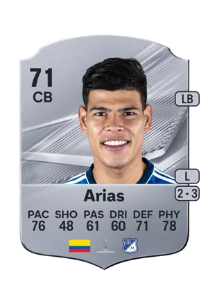 Arias - 71 - Rare EA FC 27 card