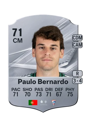 Paulo Bernardo - 71 - Rare EA FC 27 card