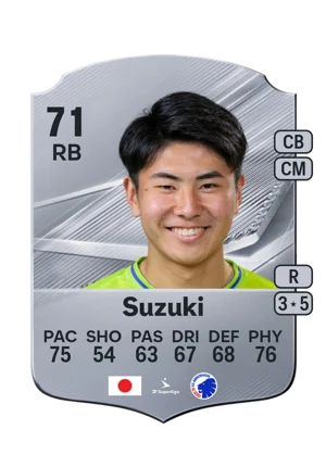 Suzuki - 71 - Rare EA FC 27 card