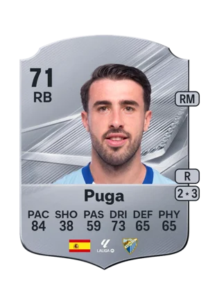 Puga - 71 - Rare EA FC 27 card