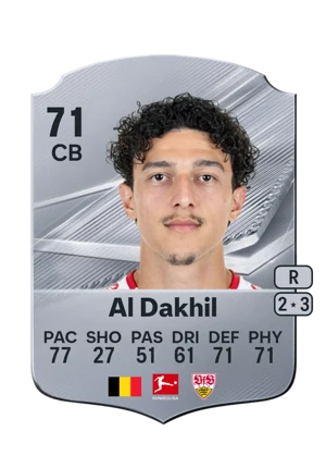 Al Dakhil - 71 - Rare EA FC 27 card