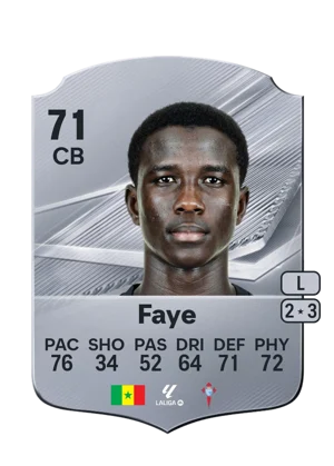 Faye - 71 - Rare EA FC 27 card