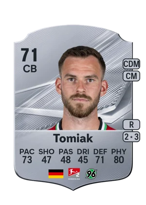 Tomiak - 71 - Rare EA FC 27 card
