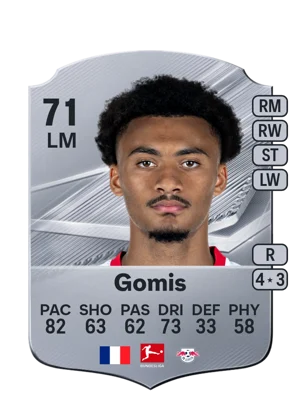 Gomis - 71 - Rare EA FC 27 card