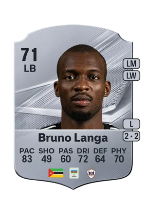 Bruno Langa - 71 - Rare EA FC 27 card