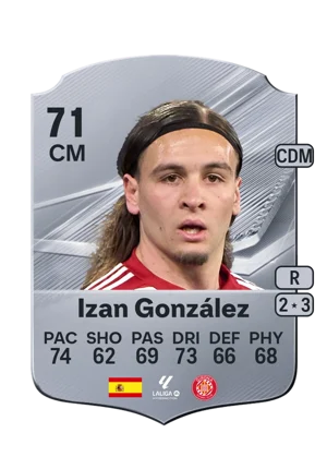 Izan González - 71 - Rare EA FC 27 card