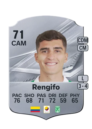 Rengifo - 71 - Rare EA FC 27 card