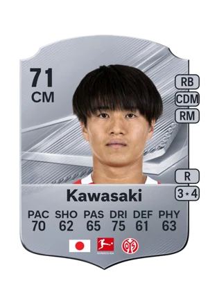 Kawasaki - 71 - Rare EA FC 27 card