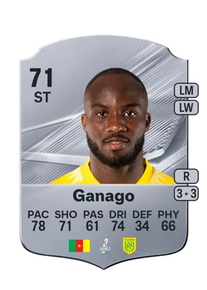 Ganago - 71 - Rare EA FC 27 card