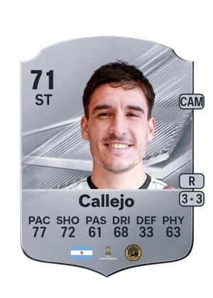 Callejo - 71 - Rare EA FC 27 card