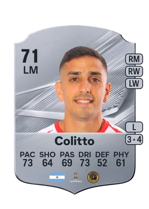 Colitto - 71 - Rare EA FC 27 card