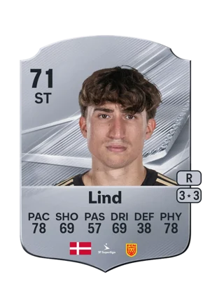 Lind - 71 - Rare EA FC 27 card