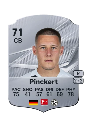 Pinckert - 71 - Rare EA FC 27 card