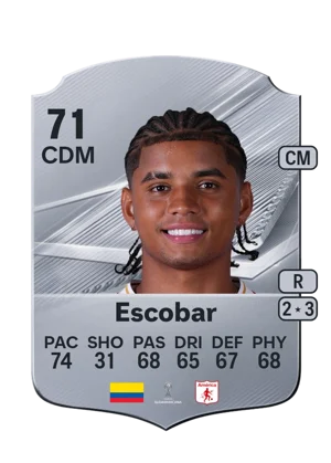 Escobar - 71 - Rare EA FC 27 card