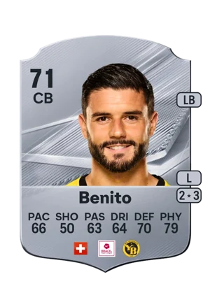 Benito - 71 - Rare EA FC 27 card