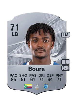 Boura - 71 - Rare EA FC 27 card