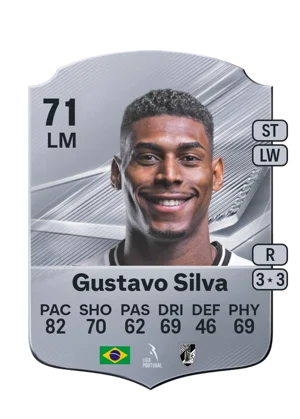 Gustavo Silva - 71 - Rare EA FC 27 card