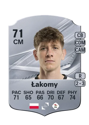 Łakomy - 71 - Rare EA FC 27 card