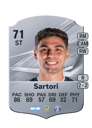 Sartori - 71 - Rare EA FC 27 card