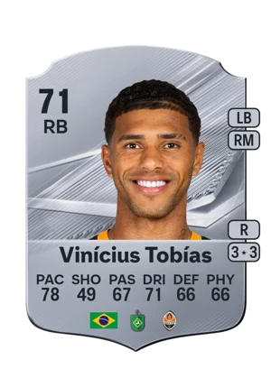 Vinícius Tobías - 71 - Rare EA FC 27 card