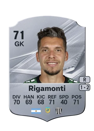 Rigamonti - 71 - Rare EA FC 27 card