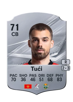 Tući - 71 - Rare EA FC 27 card