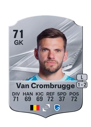 Van Crombrugge - 71 - Rare EA FC 27 card