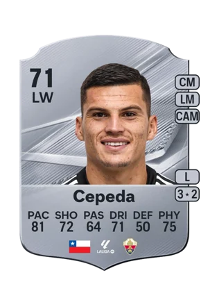 Cepeda - 71 - Rare EA FC 27 card