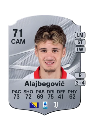 Alajbegović - 71 - Rare EA FC 27 card