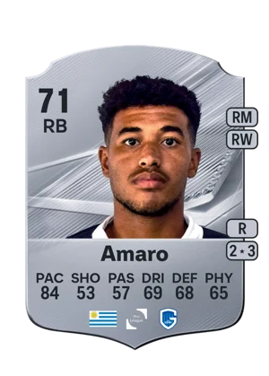 Amaro - 71 - Rare EA FC 27 card