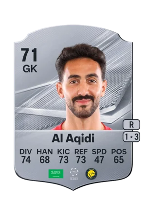 Al Aqidi - 71 - Rare EA FC 27 card